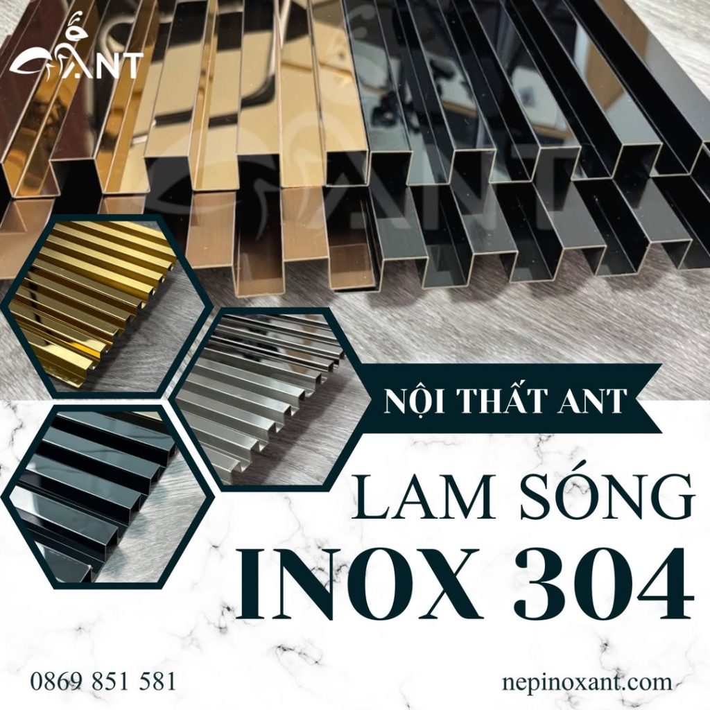 Lam Sóng Inox 304