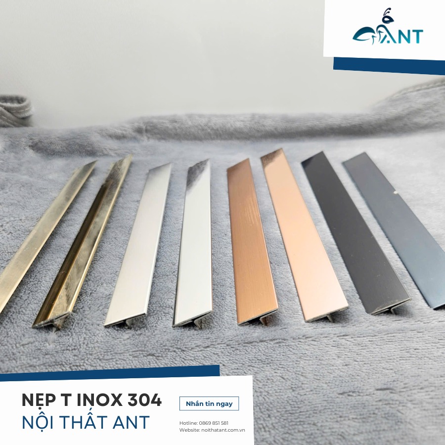 Nẹp chữ T inox