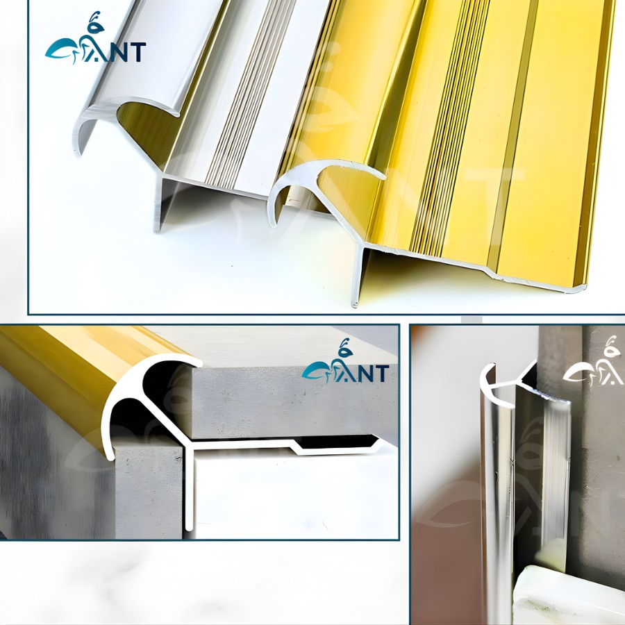 Báo Giá Nẹp Ốp Góc Gạch Men mới nhất 2026 1 Nẹp Nhôm Ốp Tường Gạch MY