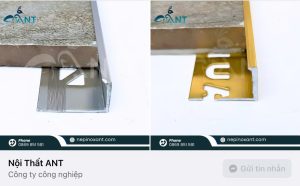 Nẹp nhôm kết thúc gạch YL12