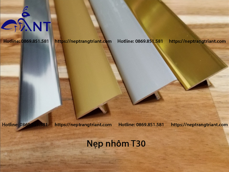Nẹp nhôm T30