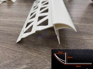 Nẹp ngắt nước mưa trên bằng nhựa