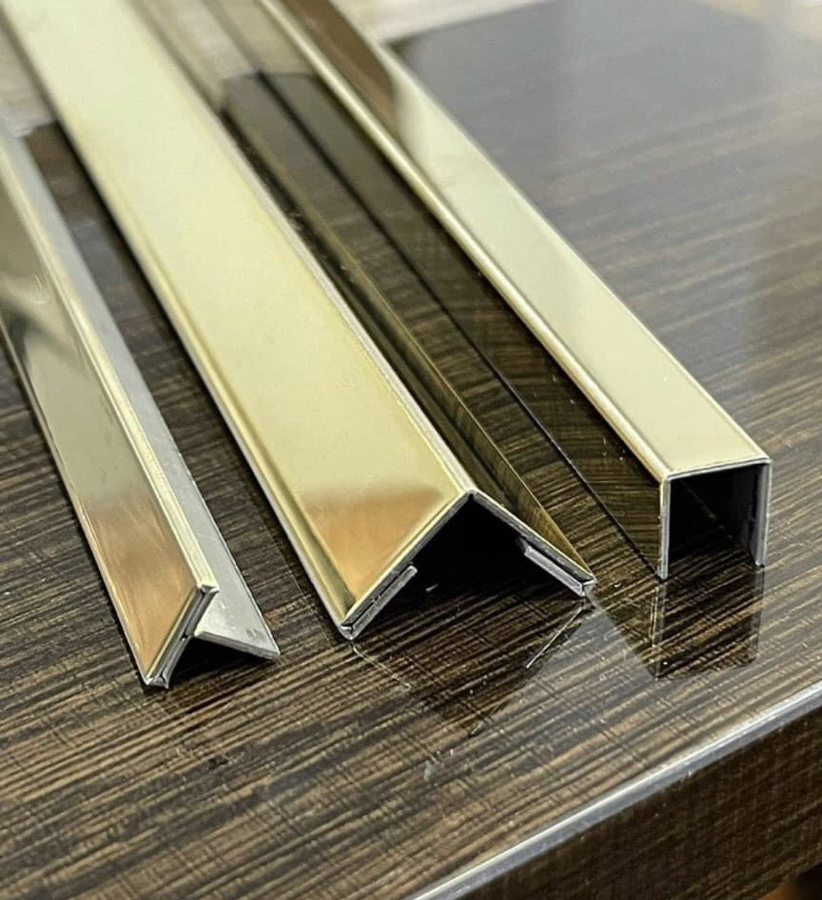 Nẹp inox mạ vàng