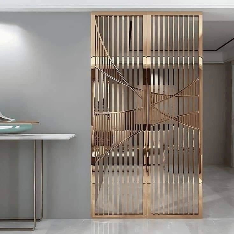 Vách CNC inox mạ PVD