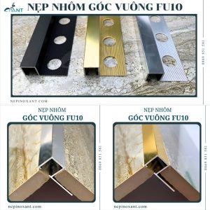 Nẹp Nhôm Góc Ngoài Gạch FU10