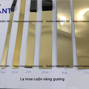 La Inox Cuộn Vàng Gương