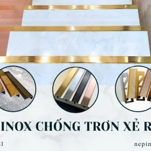 Nẹp inox 304 chống trơn