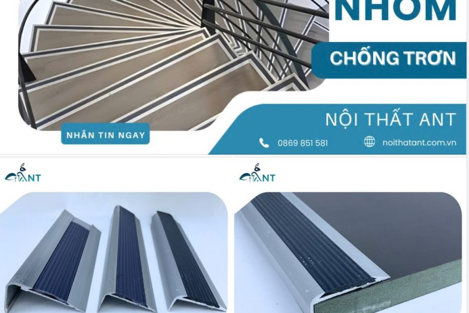 Nẹp Nhôm Chống Trơn Trượt