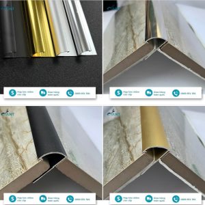 Nẹp Nhôm Góc Ngoài Gạch YC10