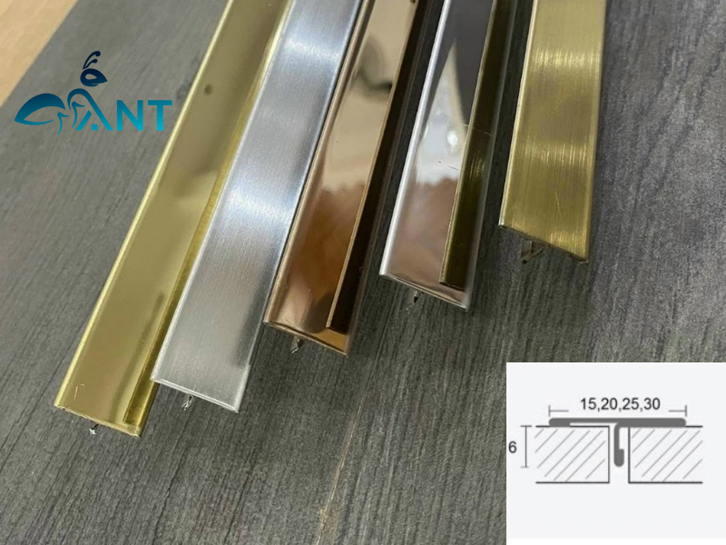 Nẹp inox chữ T loại 2