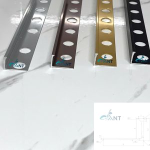 Nẹp nhôm kết thúc gạch YL12