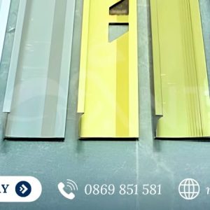 Nẹp nhôm kết thúc gạch YL10