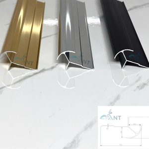 Nẹp nhôm góc gạch MY12