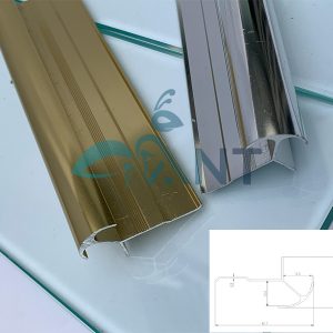 Nẹp nhôm ốp góc gạch MY12