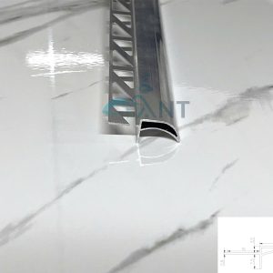 Nẹp nhôm ngắt nước lưỡi 2cm