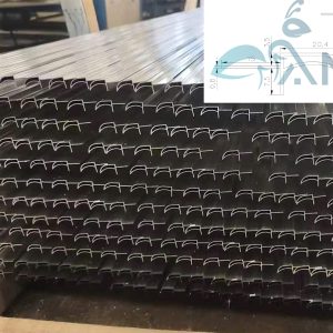Nẹp nhôm ngắt nước trên lưỡi 2cm