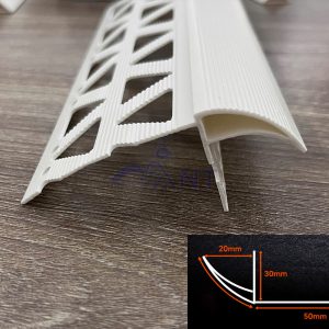Nẹp ngắt nước mưa trên bằng nhựa